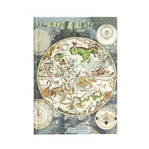 Celestial Planisphere Midi Lined Softcover Flexi Journal