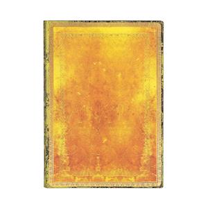 Ochre Midi Lined Softcover Flexi Journal (176 pages)