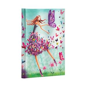 Summer Butterflies Lined Hardcover Journal