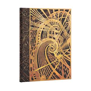 The Chanin Spiral (New York Deco) Ultra Unlined Hardcover Journal