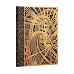 The Chanin Spiral (New York Deco) Ultra Unlined Hardcover Journal