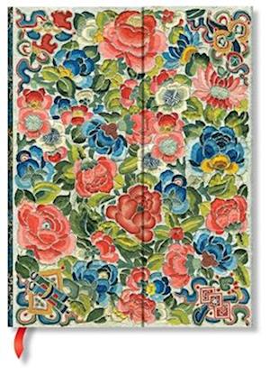 Pear Garden (Peking Opera Embroidery) Ultra Unlined Hardcover Journal