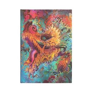 Humming Dragon (Android Jones Collection) Midi Lined Hardcover Journal