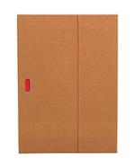Natural (Ondulo) A4 Lined Notebook