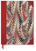 Rubedo (Cockerell Marbled Paper) Ultra Lined Hardcover Journal