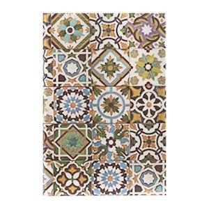 Porto (Portuguese Tiles) Mini Lined Hardback Journal (Elastic Band Closure)