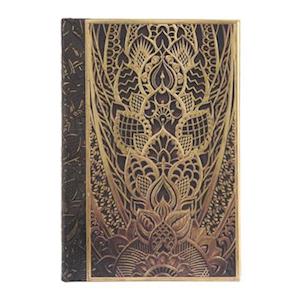 The Chanin Rise (New York Deco) Mini Lined Hardback Journal (Elastic Band Closure)