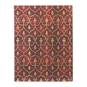 Red Velvet Ultra Unlined Softcover Flexi Journal (Elastic Band Closure)