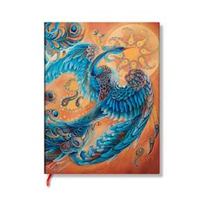 Skybird (Birds of Happiness) Ultra Lined Hardback Journal (Elastic Band Closure)