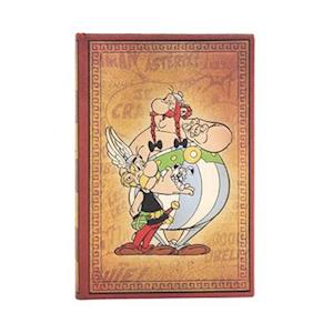 Asterix & Obelix (The Adventures of Asterix) Mini Lined Hardback Journal (Elastic Band Closure)