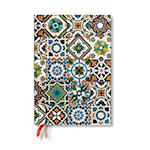 Porto (Portuguese Tiles) Midi Dot-Grid Hardback Journal (Elastic Band Closure)