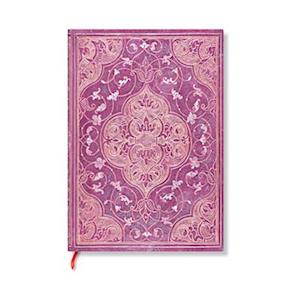 Rose Chronicles Midi Unlined Softcover Flexi Journal (Elastic Band Closure)