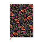 Wild Flowers (Playful Creations) Midi Lined Softcover Flexi Journal (Elastic Band Closure)