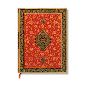 Layla (Persian Poetry) Midi Unlined Hardback Journal (Elastic Band Closure)