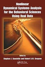 Nonlinear Dynamical Systems Analysis for the Behavioral Sciences Using Real Data