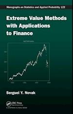 Extreme Value Methods with Applications to Finance