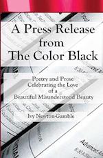 A Press Release from the Color Black