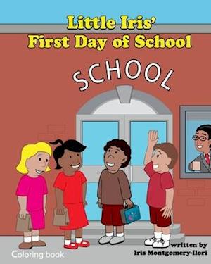 Little Iris 1st Day of School coloring book