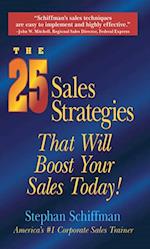 25 Sales Strategies That Will Boost Your Sales Today!