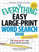 The Everything Easy Large-Print Word Search Book, Volume 2