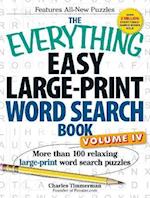 The Everything Easy Large-Print Word Search Book, Volume IV