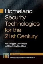 Homeland Security Technologies for the 21st Century