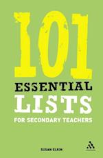 101 Essential Lists for Secondary Teachers