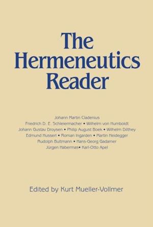 Hermeneutics Reader