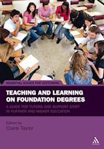 Teaching and Learning on Foundation Degrees