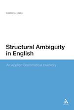 Structural Ambiguity in English