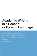 Academic Writing in a Second or Foreign Language