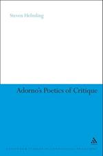 Adorno''s Poetics of Critique