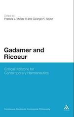 Gadamer and Ricoeur