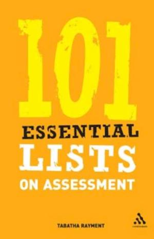 101 Essential Lists on Assessment