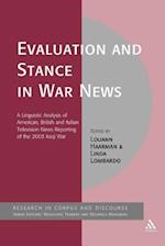 Evaluation and Stance in War News