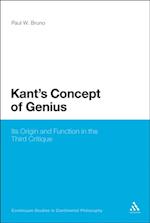 Kant''s Concept of Genius