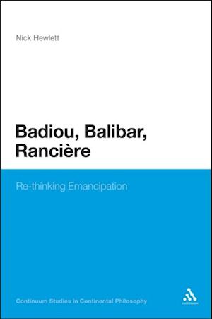 Badiou, Balibar, Ranciere