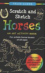 Scratch & Sketch Horses