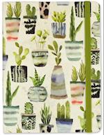 Watercolor Succulents Journal (Diary, Notebook)