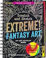 Scratch & Sketch Extreme Fantasy Art (Trace Along)