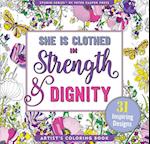 Strength and Dignity Coloring Book