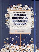 Falling Blossoms Internet Password Book