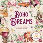 Boho Dreams Sticker Book: A Free-Spirited Sticker Book