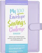 My 100 Envelope Savings Challenge Binder (Removable Cover Band for Security)