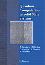 Quantum Computing in Solid State Systems