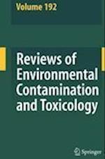 Reviews of Environmental Contamination and Toxicology 192