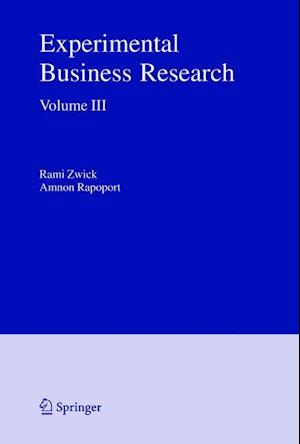 Experimental Business Research