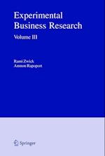 Experimental Business Research