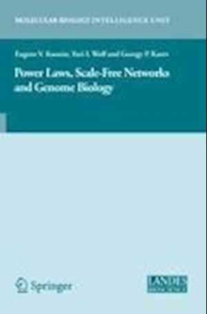 Power Laws, Scale-Free Networks and Genome Biology