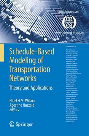 Schedule-Based Modeling of Transportation Networks